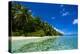 White Sand Beach in Turquoise Water in the Ant Atoll, Pohnpei, Micronesia-Michael Runkel-Premier Image Canvas