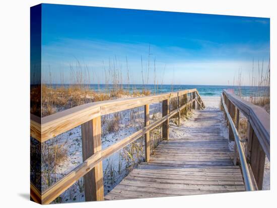 White Sand Beach Pensacola Boardwalk-Joshua Whitcomb-Premier Image Canvas