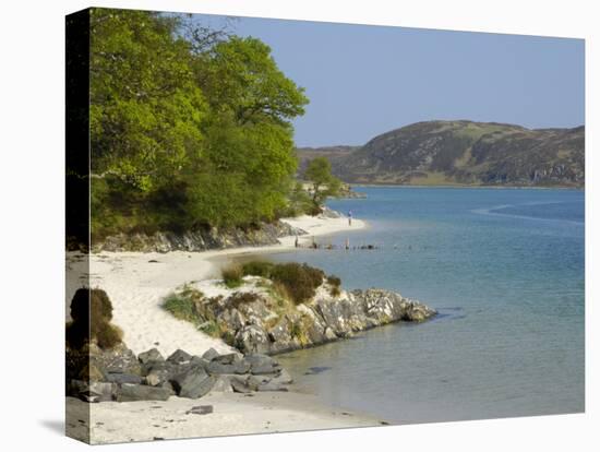 White Sandy Beach, Morar, Highlands, Scotland, United Kingdom, Europe-Gary Cook-Premier Image Canvas