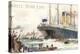White Star Line, Cedric Leaving Liverpool-null-Stretched Canvas