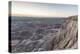 White Stupa sedimentary rock formations at dusk, Ulziit, Middle Gobi province, Mongolia, Central As-Francesco Vaninetti-Premier Image Canvas