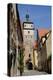 White Tower,, Rothenburg Ob Der Tauber, Romantic Road, Franconia, Bavaria, Germany, Europe-Robert Harding-Premier Image Canvas