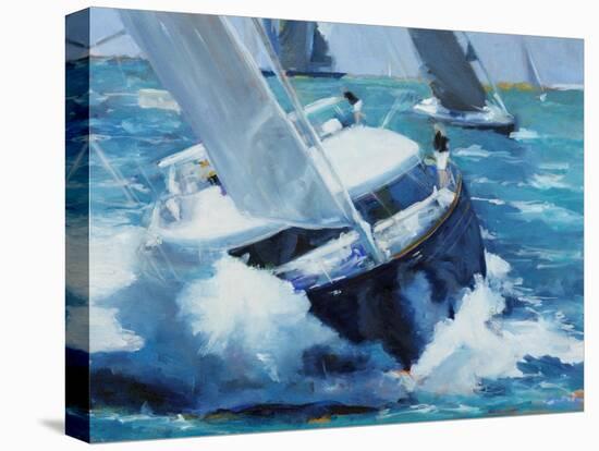 White Water-Curt Crain-Stretched Canvas
