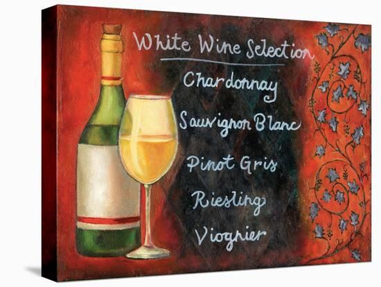 White Wine Selection-Will Rafuse-Stretched Canvas