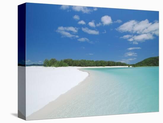 Whitehaven Beach on the East Coast, Whitsunday Island, Queensland, Australia-Robert Francis-Premier Image Canvas