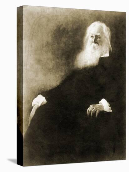 WHITMAN Walt Portrait by-John White Alexander-Premier Image Canvas