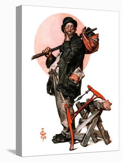 "Who, Me Work?,"January 23, 1926-Joseph Christian Leyendecker-Premier Image Canvas