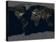 Whole Earth At Night, Satellite Image-PLANETOBSERVER-Premier Image Canvas