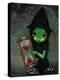 Wicked Witch and Her Hourglass-Jasmine Becket-Griffith-Stretched Canvas