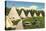 Wigwam Village Motel-null-Stretched Canvas