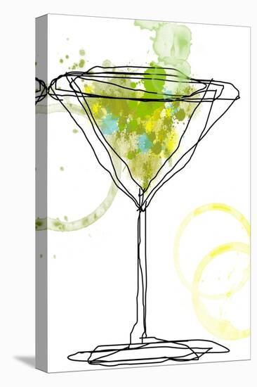 Wild Apple Martini-Jan Weiss-Stretched Canvas