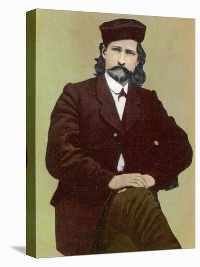 Wild Bill Hickok Alias James Butler American Frontiersman Stage Driver Scout and Us Marshal-null-Premier Image Canvas