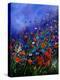 Wild Flowers 789070-Pol Ledent-Stretched Canvas