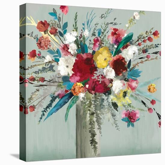 Wild Flowers I-Asia Jensen-Stretched Canvas