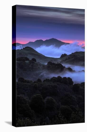 Wild Morning Fog at Sunrise East Bay Hills Mount Diablo Oakland-Vincent James-Premier Image Canvas