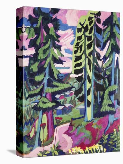 Wild Mountain (Mountain Forest; Summer Forest); Wildboden (Bergwald; Sommerlicher Waldweg),…-Ernst Ludwig Kirchner-Premier Image Canvas