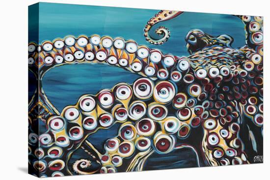 Wild Octopus I-Carolee Vitaletti-Stretched Canvas