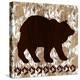 Wilderness Bear-Nicholas Biscardi-Stretched Canvas