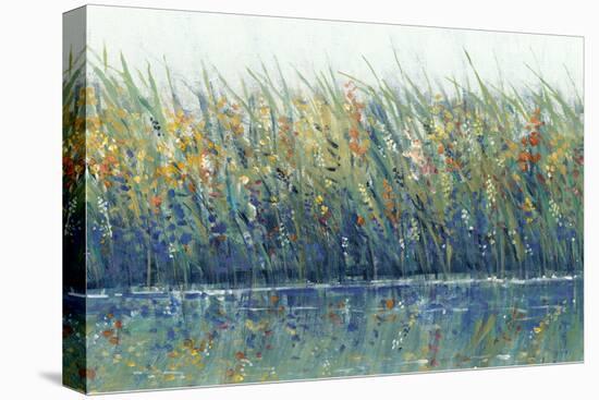 Wildflower Reflection I-Tim OToole-Stretched Canvas