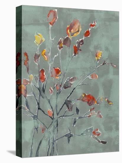 Wildflower Watercolors II-Jennifer Goldberger-Stretched Canvas