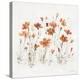 Wildflowers III Orange-Lisa Audit-Stretched Canvas