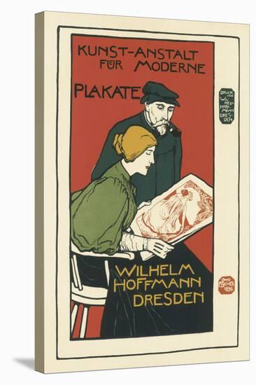 Wilhelm Hoffman, Printers of Modern Posters, Dresden-Otto Fischer-Stretched Canvas