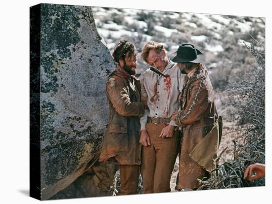 Will Penny by Tom Gries with Charlton Heston, 1967 (photo)-null-Stretched Canvas