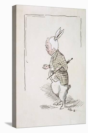 William Archibald Spooner (1844-1930) as the White Rabbit-John Tenniel-Premier Image Canvas