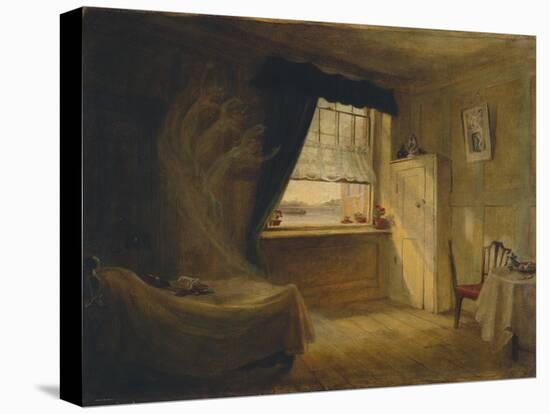 William Blake's Room, 1882 (Oil on Canvas)-Frederic James Shields-Premier Image Canvas