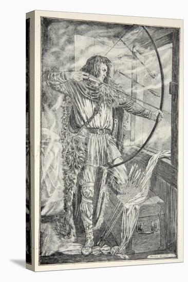 William continued his wonderful archery, from 'Hero Myths and Legends of the British Race' by M.I.-Patten Wilson-Premier Image Canvas