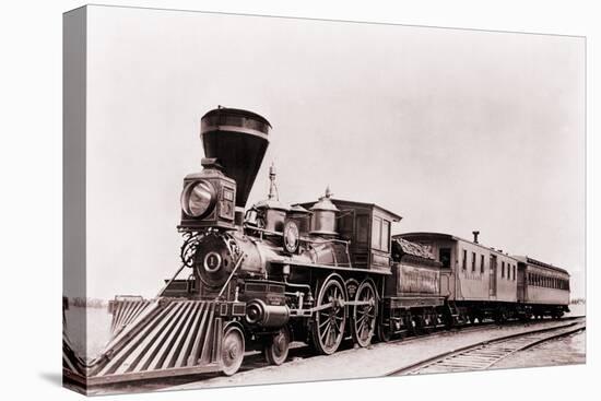 William Crooks' a 1861 Locomotive of the Great Northern Railway-null-Stretched Canvas