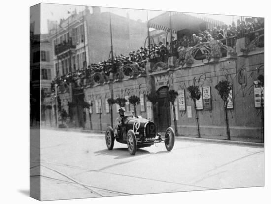 William Grover-Williams in a Bugatti 35B, in the Monaco Grand Prix, 1929-null-Premier Image Canvas