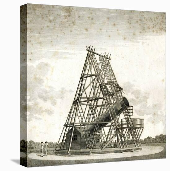 William Herschel's Forty-Foot Telescope-null-Premier Image Canvas