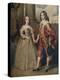 'William II, Prince of Orange, and his Bride, Mary Stuart', 1641 (c1927)-Anthony Van Dyck-Premier Image Canvas