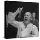 William J. Jung Shouting on Floor of Stock Exchange-Herbert Gehr-Premier Image Canvas