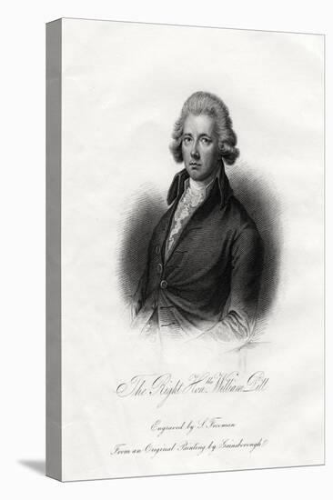 William Pitt the Younger, British Statesman, 19th Century-J Posselwhite-Premier Image Canvas