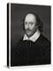 William Shakespeare, English Playwright, 19th Century-E Scriven-Premier Image Canvas