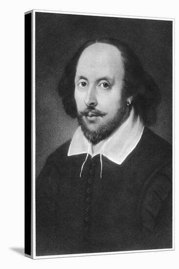 William Shakespeare, English Playwright-null-Premier Image Canvas