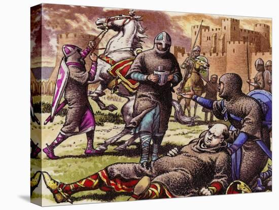 William the Conqueror Injured at Mantes-La-Joilie in 1087-Pat Nicolle-Premier Image Canvas