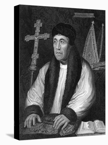 William Warham (1450-153), Archbishop of Canterbury, 1824-R Cooper-Premier Image Canvas