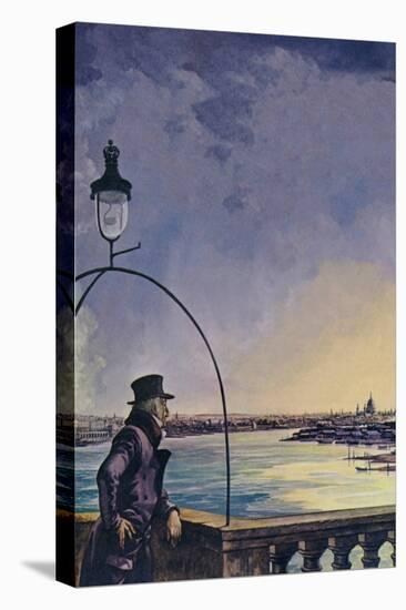 William Wordsworth, upon Westminster Bridge (Colour Litho)-Peter Jackson-Premier Image Canvas