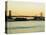 Williamsburg Bridge and the East River, New York City, New York, USA-Amanda Hall-Premier Image Canvas