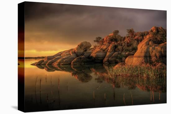 Willow Rock-Bob Larson-Stretched Canvas