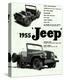 Willys 1955 Jeep-null-Stretched Canvas