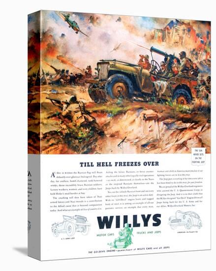 Willys- Till Hell Freezes Over-null-Stretched Canvas