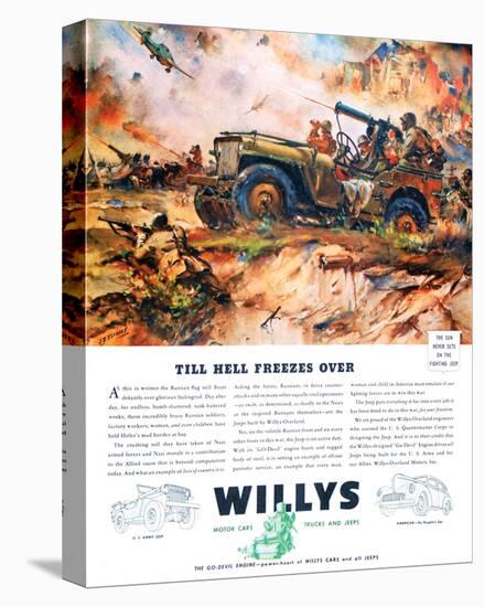 Willys- Till Hell Freezes Over-null-Stretched Canvas