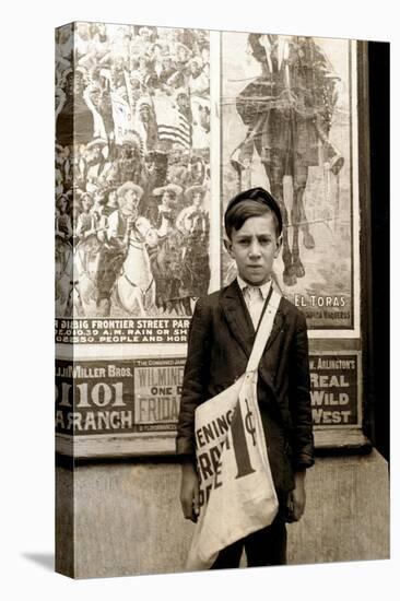 Wilmington Newsboy, Lewis Hine, 1910-Science Source-Premier Image Canvas