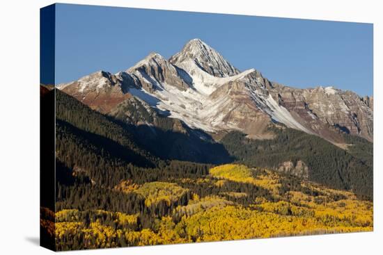 Wilson Peak on an Autumn Morning, San Juan Mountains, Colorado, USA-Jaynes Gallery-Premier Image Canvas