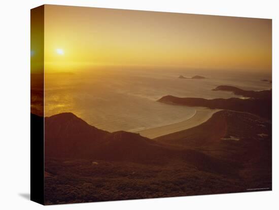 Wilson's Promontory, Sunset from Mount Oberon, Victoria, Australia-Dominic Webster-Premier Image Canvas