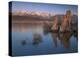 Wind and rain eroded tufa formations along shore of Mono Lake, California-Tim Fitzharris-Stretched Canvas